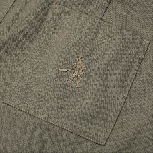 PassPort Herringbone Leagues Club Short Olive